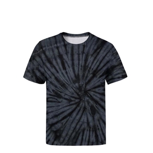 Wholesale Custom Logo 3D <b>Tie</b> Dye Tshirts 100% Organic Cotton Tye Dye Sublimation Mens Tee Shirts for Men - Product Image 2