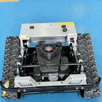 Tondeuse à gazon robotisée de luxe avec télécommande sans fil intelligente pour l'entretien des jardins et des paysages de villas privées