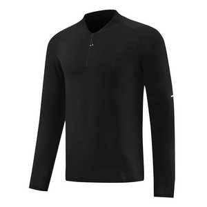 Camiseta Deportiva Unisex de Manga Larga con Cierre de Media Cremallera, Reversible, Ecológica y de Secado Rápido para Invierno - Product Image 3