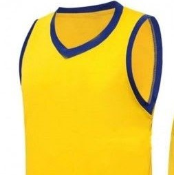 Uniforme de Baloncesto Transpirable de Alta Calidad, Diseños Personalizados, 100% Poliéster, Sin Mangas, Venta al Por Mayor - Product Image 2