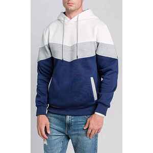 Sudaderas con capucha deportivas informales para hombre, bordado de poliéster personalizado, talla XS, patrón de impresión a la moda, venta al por mayor, diseño de logotipo personalizable - Product Image 3