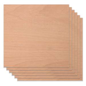 Contrachapado de madera roja de 3 mm (6 piezas) - Product Image 3