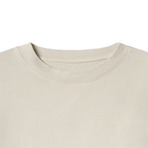 เสื้อยืดผ้าฝ้ายโอเวอร์ไซส์ผู้ชายคอกลมลำลองทรงหลวม-เหมาะสำหรับสวมใส่ในชีวิตประจำวันและแฟชั่นสตรีทแวร์ - Product Image 4