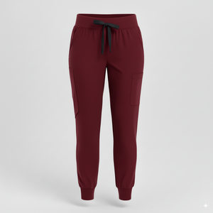 Trendy Jogger Scrub Pant Transpirable Scrubs Uniformes Conjuntos Bordado Logo 280Gsm Mezcla de algodón Hospital Scrubs Uniformes Mayorista - Product Image 1