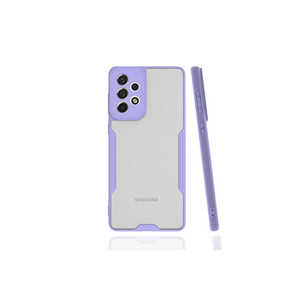 Étui de protection en silicone violet premium SAFA Parfe Series pour Samsung Galaxy A73, fonctionnalités de protection pour S23 Plus - Product Image 1
