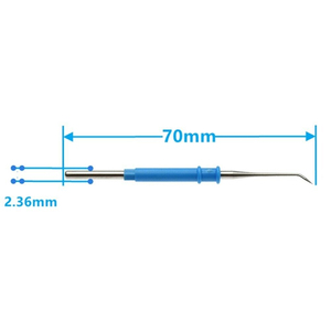 Electrodo de hoja recubierta antiadherente de PTFE de 63mm de un solo uso, cuchillo Manual de punta de 3mm, Material de acero para varias tareas - Product Image 5