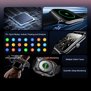 สมาร์ทวอทช์ Sower MT61 หน้าจอสัมผัส AMOLED ขนาด 1.96 นิ้ว กันน้ำ IP67 พร้อมฟังก์ชั่นติดตามการออกกำลังกาย วัดอัตราการเต้นของหัวใจ และเข็มทิศสำหรับเล่นกีฬา - Product Image 2