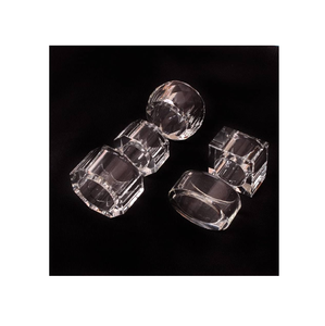 Wholesale Acrylic Napkin Rings with <b>Vase</b> <b>clear</b> bar Napkin Holder Round Shape and Unique Design Piece - Product Image 1
