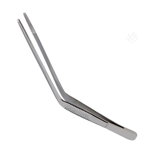 Fórceps de vendaje Wilde, mandíbulas dentadas angulares, hombro de 102mm, instrumento quirúrgico Manual de acero inoxidable, certificado CE General - Product Image 1