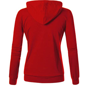 Sudadera con Capucha para Mujer, Color Personalizado, Bolsillo Canguro, Cordones, 100% Algodón, Ecológica, Venta al Por Mayor, Novedad 2024 - Product Image 3