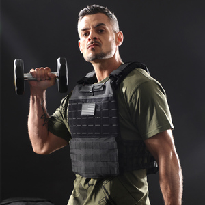 Chaleco de gimnasia ajustable para entrenamiento corporal, portador de placa Molle, gran oferta, OEM - Product Image 5