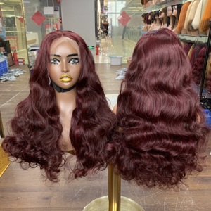 Affordable Bulk Stock 13x4 Lace 24 Inch Ocean Wave Sdd <b>Human</b> Hair <b>Wigs</b> Wholesale Bulk Sale Skin Friendly Breathable Lace - Product Image 4
