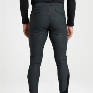 Pantalones ecuestres de alta tecnología, agarre de silicona, ajuste perfecto técnico, pantalones de montar a caballo personalizados a granel al por mayor para hombres - Product Image 3