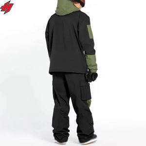 Personalizado para hombre traje de esquí de invierno impermeable en general Snowboard traje de nieve transpirable chaqueta de esquí pantalón de esquí a prueba de viento ropa de nieve - Product Image 6