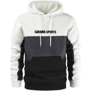 Sudadera con Capucha para Hombre, con Cremallera, 100% Algodón, Primavera Otoño, Sudadera Bordada y Sudaderas Deportivas para Moda - Product Image 1