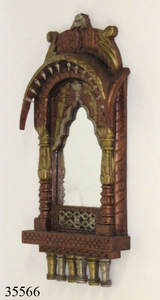 Jharokha en bois du Rajasthan indien fait à la main, premier exportateur de produits décoratifs en bois de l'Inde, collection de qualité supérieure à vendre - Product Image 4