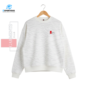 เสื้อสเวตเชิ้ตผ้าฟลีซผ้าฝ้ายแท้ 100% แบบลำลองสำหรับผู้ชายสำหรับฤดูหนาว |   เสื้อพูลโอเวอร์ OEM ODM สกรีนโลโก้ได้ ทรงปกติ แห้งเร็ว ระบายอากาศได้ดี - Product Image 6