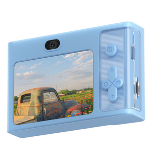 กล้องดิจิตอล4K แบบพกพาที่มีสไตล์48MP โฟกัสอัตโนมัติแบตเตอรี่650 mAh สำหรับเด็กกล้องหน้าจอ LCD ขนาด2.4นิ้ว - Product Image 4