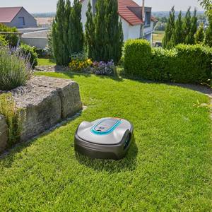 Cortacésped de alta potencia Pequeño robot Cortador de césped Ancho de corte 800/1000/1200mm Control remoto Cortacésped sobre orugas - Product Image 5