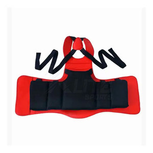 Protège-poitrine en cuir confortable pour les arts martiaux et la boxe – Protection corporelle respirante au design premium pour la salle de sport quotidienne - Product Image 4