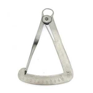 Medicab Instruments Reusable Manual Orthodontic <b>Caliper</b> Surgical Dental Tooth Thickness <b>Measuring</b> <b>Tool</b> Stainless Steel Material - Product Image 2