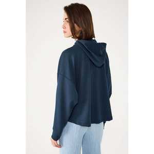 Sweat-shirt doux à col rond pour tous les jours avec poches 100% Modal - Product Image 5