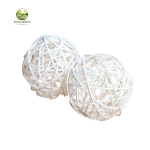 ลูกบอลหวายธรรมชาติรักษ์โลกสำหรับตกแต่ง งานฝีมือ DIY และจัดดอกไม้ - Product Image 2