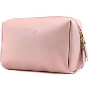Custom Portable PU Leather Mini Cosmetic Bag Organizer Waterproof Zipper Closure <b>Makeup</b> <b>Case</b> - Product Image 5