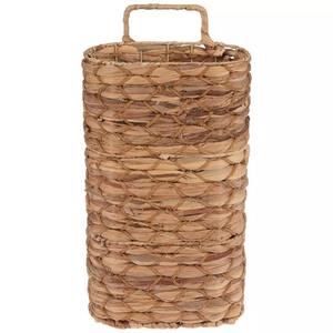 Panier mural naturel en jacinthe d'eau, fait main, panier de rangement, vente en gros, écologique, fabriqué au Vietnam - Product Image 6