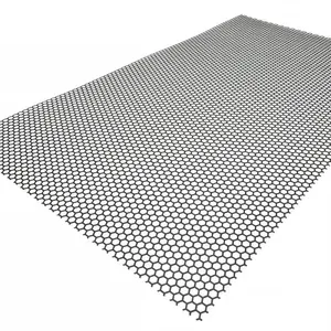 Factory Manufacturers High Quality Perforated Stainless Steel Plate For Decoration 1.4mm Hole Stainless Steel Punched Plate