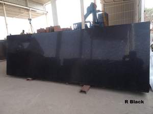 Dalle de pierre naturelle de granit noir du Rajasthan de bonne qualité pour la maison et l'hôtel - Product Image 5