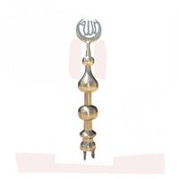 Minaret de mosquée en laiton tendance en forme de croissant de lune pour la décoration de mosquée, minaret de mosquée en laiton en forme de croissant de lune avec fournisseur indien en laiton