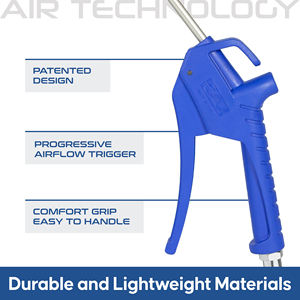 Pistola de Aire Comprimido GAV AP150 de Plástico Premium Ligero, Fabricada en Italia, con Boquilla Estándar de 150 mm para Compresores de Aire - Product Image 4
