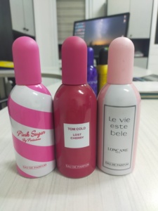 Set profumo da donna a buon mercato 100 ML bottiglia di alluminio dolce forma floreale all'ingrosso Private Label Toseir PARFUM per gli uomini delle donne - Product Image 2