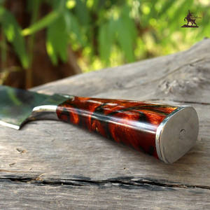 Couteau de chef de cuisine en acier inoxydable fait à la main pour la chasse et la cuisine utilitaire - Product Image 5