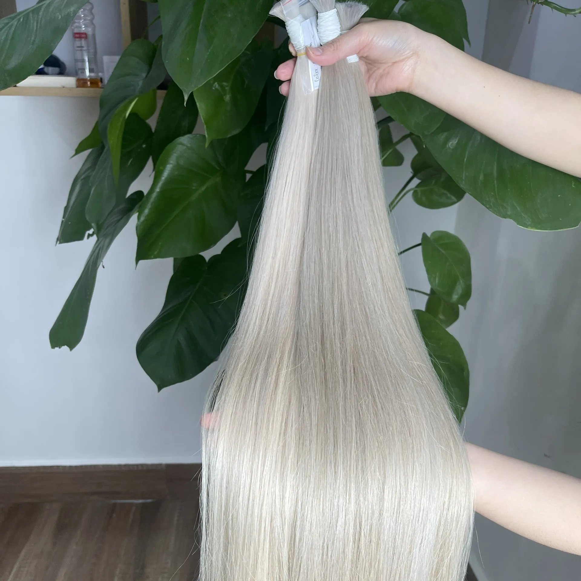 Extension capelli 100% capelli umani di alta qualità prezzo all'ingrosso pacchetto personalizzato con spedizione a goccia dai capelli grezzi del vietnam \