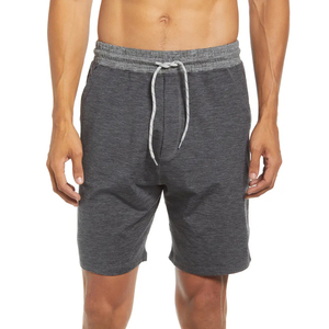 Wholesale Summer Men Casual Outdoor Sweat <b>Shorts</b> Fashion Streetwear Fitness Plain Canvas Elastic Waist Quick Dry Breathable - Product Image 1