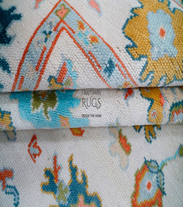 Tapis indiens brodés à la main tapis noués prix économique ensembles de tapis imprimés de style persan produit de qualité supérieure - Product Image 2