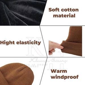 Los gorros de lana de algodón 100% más vendidos para ropa de invierno hechos con impresión Digital de tela Premium - Product Image 6