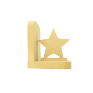 Accessoires décoratifs en bois naturel fabriqués à la main pour la maison Serre-livres de bureau réglable à prix économique en Inde - Product Image 5