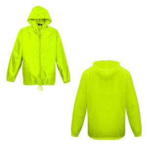 Chaqueta a prueba de viento totalmente impermeable para hombres Ropa transpirable para exteriores Chaquetas de lluvia impermeables con capucha personalizables - Product Image 5