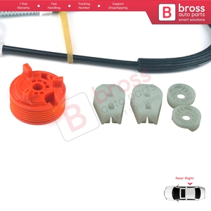 ชุดซ่อมมอเตอร์กระจกไฟฟ้า BWR678 ด้านหลังขวา สำหรับ 307 3B ปี 2003-2009 รถเปิดประทุน 2 ประตู รุ่น 922497 - Product Image 4