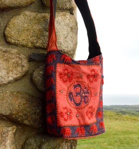 Handmade Designer Thai Cotton Jhola <b>Bag</b> HIPPIE Hobo Sling Crossbody Shoulder <b>Bag</b> Wholesale Fabric <b>Evening</b> <b>Bags</b> - Product Image 5