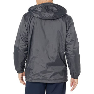 Veste coupe-vent pour homme, logo personnalisé OEM, mode, sports de plein air, grande taille, imperméable - Product Image 4