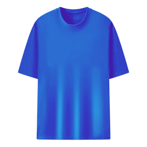 T-shirt uni en coton 100% à col rond, écologique, surdimensionné, fabricant et fournisseur en gros OEM ODM, 230g - Product Image 5