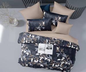 Ensemble de draps ajustés imprimés Queen Premium 3 pièces Microfibre lisse 400TC Anti-rides Résistant à la décoloration Toutes saisons Housses d'oreiller - Product Image 1