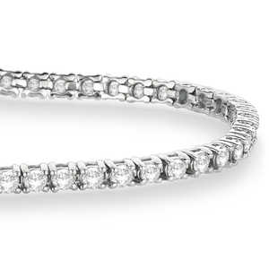 Brazalete de Tenis con Diamantes Eternity de Oro Blanco de 14k, 3.00ct, Accesorio de Joyería Elegante - Product Image 2