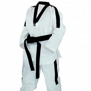 Uniforme de Taekwondo de algodón 100% de mejor estilo de alta calidad para hombres y uniforme de venta directa de fábrica de práctica de entrenamiento competitivo - Product Image 5