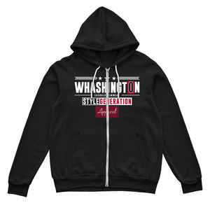 Sweat à capuche zippé pour homme 2026, poids lourd, premium, écologique, respirant, en polyester/coton, avec intérieur polaire chaud et isolant pour l'hiver - Product Image 3