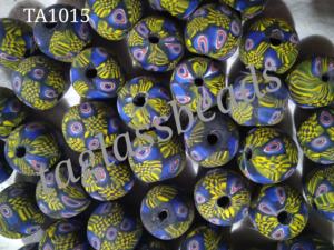 Cuentas de Vidrio Esmerilado en Forma de Pipa Marca TAGB Color Personalizado para la Fabricación de Joyería India - Product Image 4